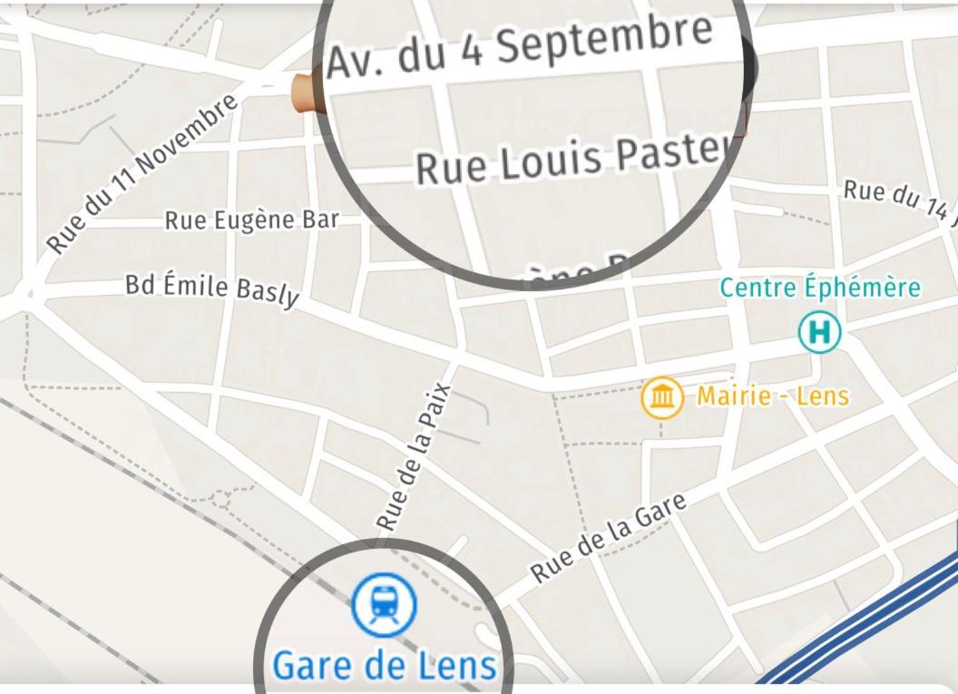 Le Charbon Dore, Train Lens - Paris Trajet D'Environ 1 Heure 10 Minutes 외부 사진