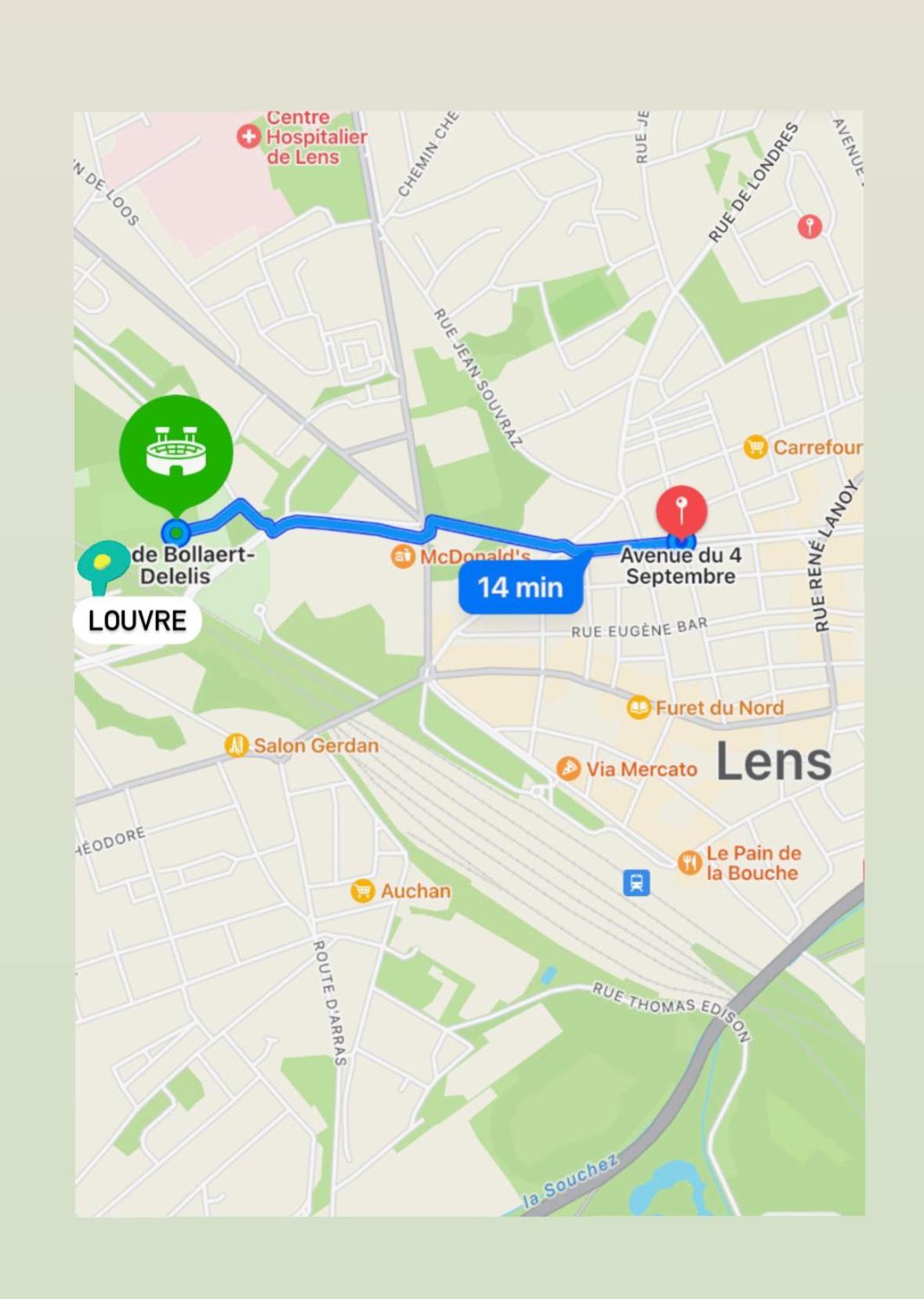 Le Charbon Dore, Train Lens - Paris Trajet D'Environ 1 Heure 10 Minutes 외부 사진